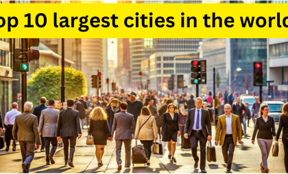 Top 10 largest cities in the world